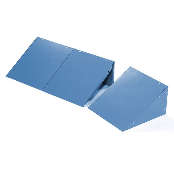 Global Industrial Locker Slope Top Kit, 12x12, Blue 652705BL